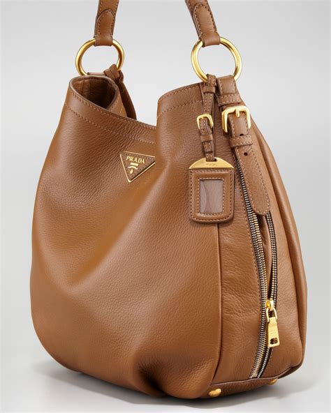 Prada Cervo Hobo Bag 